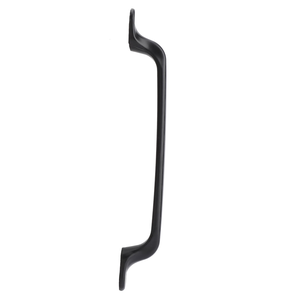 BORDSTRACT Barn Door Handle, Black Aluminum Door Handle, Modern