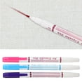 thumbnail image 2 of 3pcs Fabric Marking Pens Disappearing Ink Marking Pen Fabric Marker Air Erasable Pen for Cloth Sewing Marking Tracing, Double Head, 2 of 10