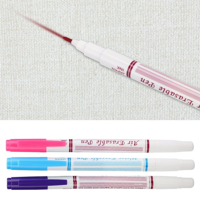 Water Erasable Pen Water Erasable Pen, Cloth Water Erasable Pen, Double Head DIY Cloth for DIY Cloth Sewing