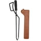 thumbnail image 1 of Fire Pit Tongs Firm Clamping Non Slip Multi Purpose Wood Handle Campfire Clip with Leather Protective Sleeve for Hiking ANGGREK Otros, 1 of 8