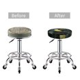 thumbnail image 5 of Round Bar Stool Seat Covers, MoonNight Sky Crow Elastic Round Chair Cover Stool Seat Slipcover Bar Stool Cushions Round Pad for 12-14 inch, 5 of 7