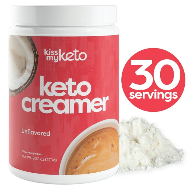 Kiss My Keto Creamer — Original Unflavored ZeroCarb Coffee Creamer
