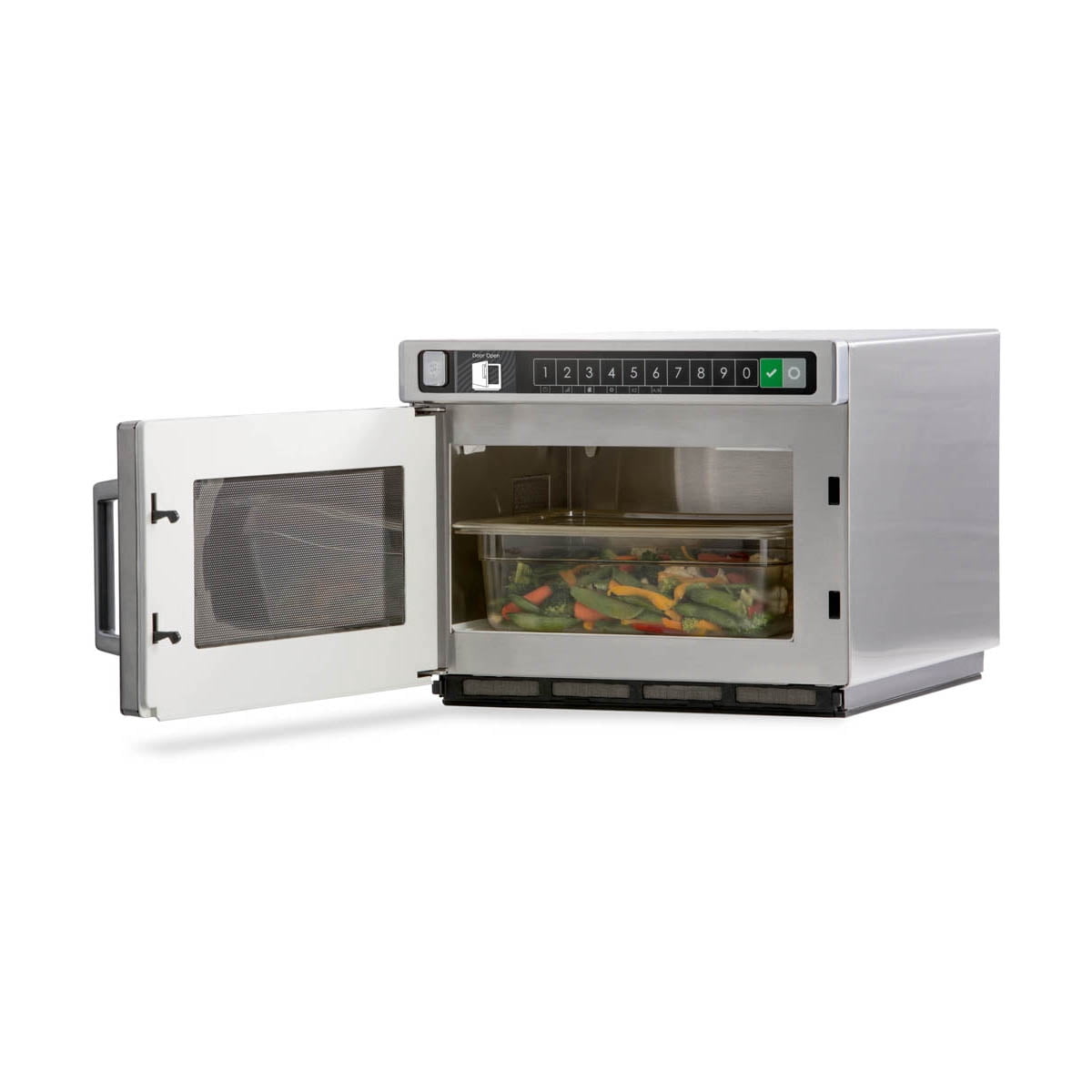 Amana Commercial Digital Microwave .6 Cft Countertop 2100 Watt Heavy Volume Model Hdc212