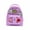 Purple, variant on 2026 New Arrival Copier Clog Silicone Jelly Backpack With Charms Cute Mini Backpack Daypack Bag Charms Silicon Hole Bag For Women And Girls