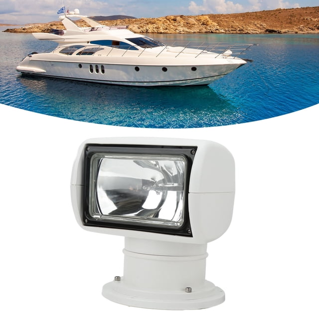 Reflector de Control Remoto IP67, Resistente Al Agua, Giratorio de 360 Grados, 100W, Para Yate, Camión, Coche, Marino
