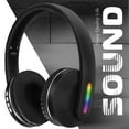 thumbnail image 4 of Back to School Supplies Clearance Headphones Wireless Bluetooth Headset Subwoofer Bluetooth Mobile Computer Game Music Sports Game Headphones With LED Lights, 4 of 8