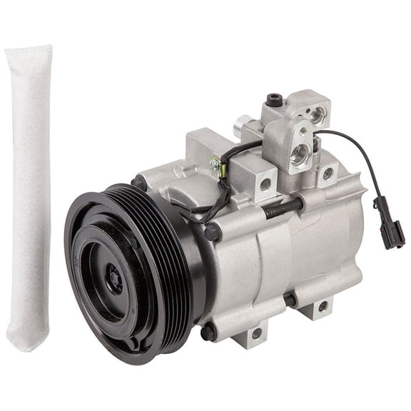 For Hyundai Santa Fe 2001-2006 AC Compressor w/ A/C Drier - BuyAutoParts