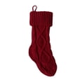 thumbnail image 2 of Xihbxyly Calcetines Navideños Tejidos, Bolsa de Regalo para Dulces Festivos, Adorno Reutilizable para Árbol, Regalo de Inauguración de La Casa, Decoración para Fiestas Navideñas, Tamaño de 37 Cm, Paq, 2 of 6