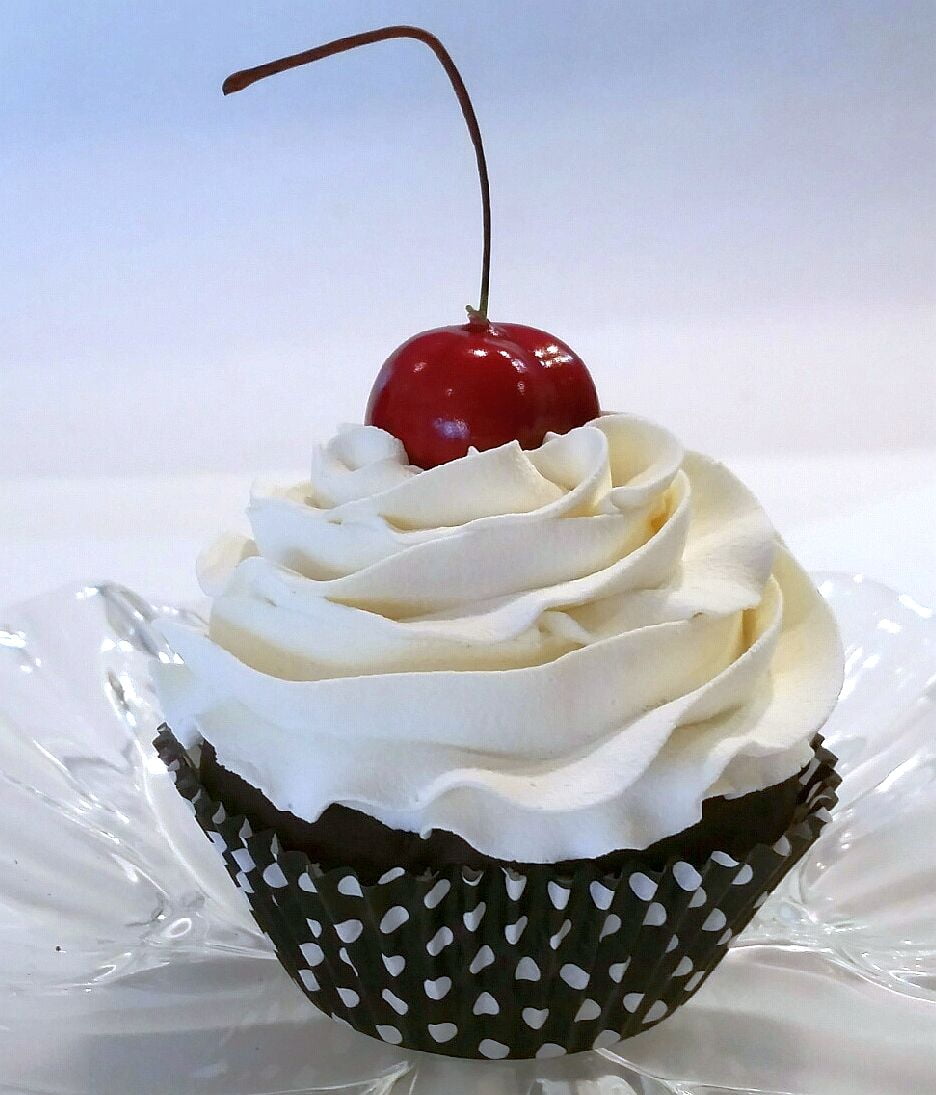 Fake Cupcake Chocolate Vanilla Cupcake Faux Cupcake Fake Food