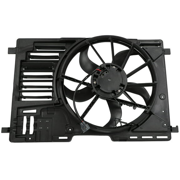 SCITOO Radiator Cooling Fan Compatible with 622910 674-01092 CV6Z8C607J 2013-2016 for Ford Escape 2013-2017 Ford Focus 2014-2017 Ford Transit Connect
