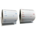 thumbnail image 1 of 2 Rolls of Dissolvable Food Labels for Containers 1x2" Food Date Label Stickers - Food Storage Labels - Removable Freezer Labels - Washable Canned Food Labels (1000 Stickers), 1 of 5