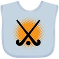 thumbnail image 3 of Inktastic Field Hockey Player Team Coach Boys or Girls Baby Bib, 3 of 4