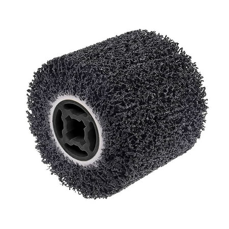 

Abrasive Drawing Wheel Abrasive Drum Paint and Rust Remover Clean & Descale Welds Wheel for Wood Metal Surface Polishing