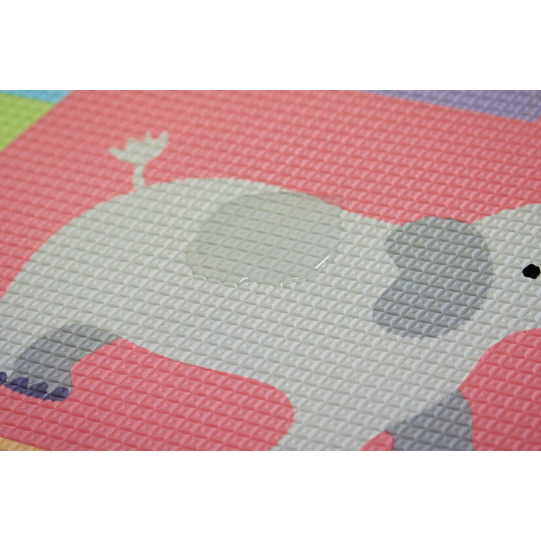 Baby Care Play Mat (Large, Playful - Magical Island) 82'' x 55'' Original  One-Piece Reversible Rollable Waterproof Play Mat for Infants, Babies