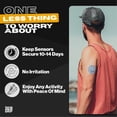 thumbnail image 4 of Skin Grip Freestyle Libre 2 & Lingo Patches - 20 Pack, Waterproof CGM Glucose Monitor Adhesive Covers, Durable Long-Lasting Sensor Patches - Pastel, 4 of 8