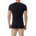 thumbnail image 3 of Underworks Mens Cotton Concealer Compression V-neck T-shirt, 3 of 5
