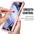 thumbnail image 6 of Dteck for Samsung Galaxy Z Fold 6 Pen Holder Case 2024,Foldable Screen Protective Case with Hinge Protection Heavy Duty Shockproof Dropproof Z Fold 6 Phone Case with Stand Stylus, Pink, 6 of 7