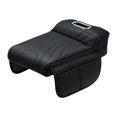 thumbnail image 1 of Cojín genérico para reposabrazos coche, funda para reposabrazos con caja pañuelos, piel sintética, almohadilla compacta para consola central, 1 of 8