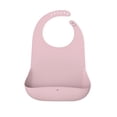 thumbnail image 1 of Bpa Free Adjustable Waterproof Silicone Adult Bibs Pink 1525#, 1 of 5