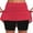 Watermelon Red, variant on Seductiva Women's Shorts Women's Pocket Pants Solid Mid Waist Culottes Short Skirts Skinny Pants Womens Workout Shorts