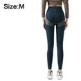 thumbnail image 2 of Leggings de talle alto para mujer - Pantalones cálidos de invierno Yoga Senderismo Mallas para correr - Gris De 0 ℃ a 10 ℃, 2 of 6