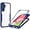 Blue, variant on 360°All-Inclusive Phone Case for Samsung Galaxy A54 5G, [Built in Screen Protector] Dual Layer Full Body Shockproof Clear Cover Case [Not-Yellowing] for Samsung Galaxy A54 5G QB-Pink