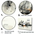 thumbnail image 3 of Designart "A Skyscraper Building With Onyx Outlines I" Skyscrapers Wall Art Living Room, 3 of 7