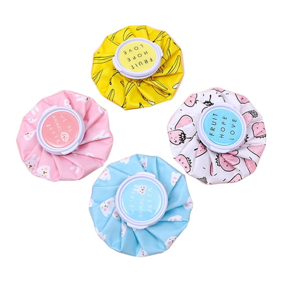 Sofullue Ice Bag Pack for Injuries Hot Water Bag Pain Relief Reusable Screw Top Ice Bag