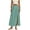 BB-01-Green, variant on QATAINLAV Boho Eyelets Flowy Maxi Skirt for Women Summer Elastic High Waisted Long Skirts Beach A Line Swing Tiered Skirt Hot Pink M