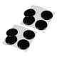 thumbnail image 4 of 8 pegatinas protectoras universales para cerradura de coche, para decoración de cerradura de puerta, cubiertas adhesivas redondas negras, accesorios exteriores para coche., 4 of 8
