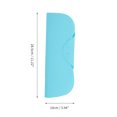 thumbnail image 4 of Unique Bargains 1 Pc Folding Heat Resistant Curling Iron Mat Blue, 4 of 6
