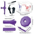 thumbnail image 2 of 2025 Upgrade Electric Yarn Ball Winder, Dual Strong Tension Knit Spinner for Crocheting, Automatic Yarn Spinner Wool Winder Gifts for Yarn Lovers (Purple), 2 of 6