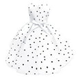 thumbnail image 6 of Odeerbi 2025 Christmas Dress Explosion Style Children's Clothing Girls Dress Polka Dot Retro Children Princess Dress Christmas Performance Dress White, 6 of 6