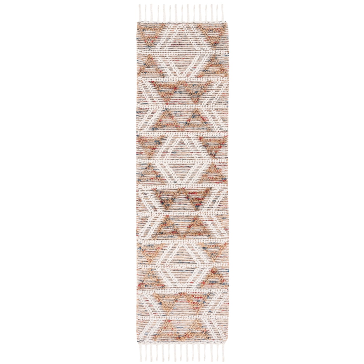 SAFAVIEH Natura Cynarra Southwestern Area Rug, Ivory/Red, 6' x 9'