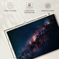 thumbnail image 6 of Elephant Stock Stars In Milky Way Wall Art - Horizontal Canvas Wall Art - Living Room Wall Decor - Astronomy & Space Canvas - Blue And Orange Decor - 12" x 8", 6 of 8