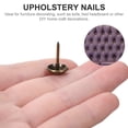 thumbnail image 2 of 100pcs Upholstery Nails Tacks Upholstery Nails Tacks Iron Upholstery Pin, 2 of 9