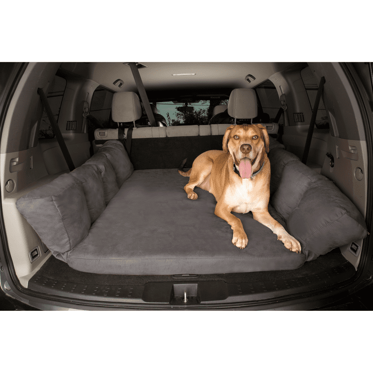 Backseat Barker SUV Edition Orthopedic Shock Absorbing Big Barker Dog Bed for Back of Sport Utility Vehicles
