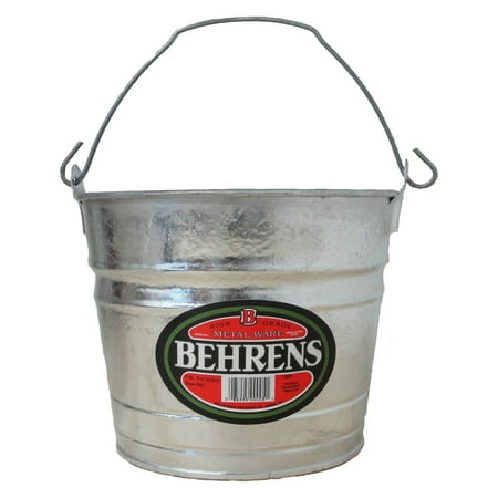 steel galvanized pail dipped quart behrens 1205 grade dialog displays option button additional opens zoom