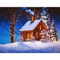 thumbnail image 1 of Diamond Painting (DE2348) 5D Square House Scenery Rhinestone Crafts (A321) 50x70cm FLhrweasw Nuevo, 1 of 1