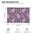 thumbnail image 4 of Fotbe Snake And Flower Reusable Cosmetic Bag Makeup Bag for Women Large Travel Cosmetic Pouch Girls' Make Up Organizer, 4 of 8