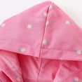 thumbnail image 5 of Kids Girls Autumn Floral Cartoon Printed Hooded Zipper Cardigan Hoodie Children's Clothing Z0H-Pink, 6-7 Years, 5 of 6