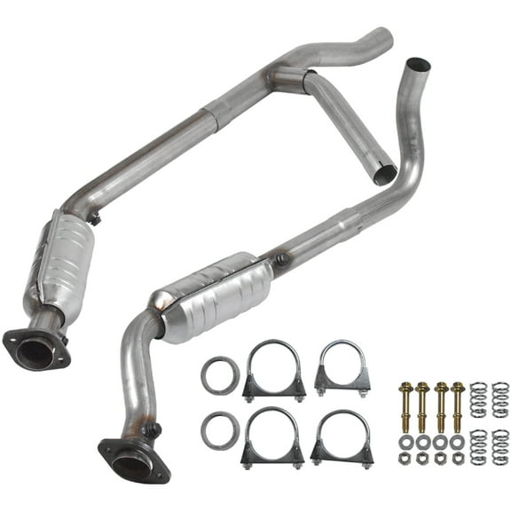 Panlongic 2x Left & Right Catalytic Converter for Dodge Ram 1500 2004-2005 V6 3.7L V8 4.7L