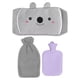 thumbnail image 1 of Bolsa de agua caliente de goma con funda para la cintura para aliviar los cólicos menstruales (morado), 1 of 14