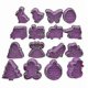 thumbnail image 2 of 4 Pieces/set Of Diy Baking Tools Silicone Biscuit Mold Fruit Mold Fudge Cake Mold, 2 of 4