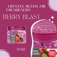 thumbnail image 2 of A1 Unlimited Solid Gel & Crystal Beads Air Fresheners (Berry Blast), Deodorizer Neutralizer Odor Absorber Eliminator Scent Home Office School Kitchen Bathroom Pet Area Fragrance Accessories, Set of 2, 2 of 7