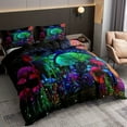 thumbnail image 4 of Mushroom Forest Bedding Set-Four Seasons,3,3,Green,Full, 4 of 10