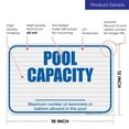 thumbnail image 3 of Pool Capacity Pool Sign,, 3 of 8