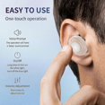 thumbnail image 4 of 1 Pair Pottable Mini Invisible Elderly Hearing Aids for Elderly Hearing Impaired People Digital Display Sound Amplifier Device, 4 of 5