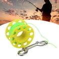thumbnail image 4 of Diving Reel,Portable Durable PVC Plastic Diving Line Wheel with Nylon Rope Diving Equipment, 4 of 7