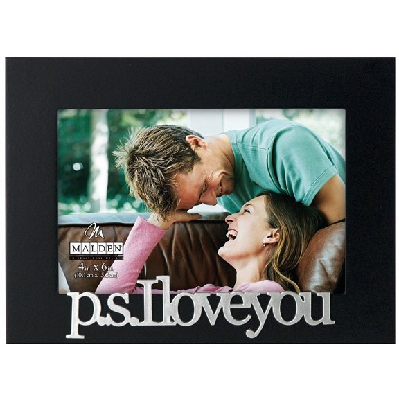 p s  I LOVE YOU Expressions frame by Malden - 4x6